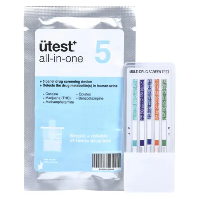 UTest - 5 Panel (THC/COC/ MAMP/OPI/BZO)