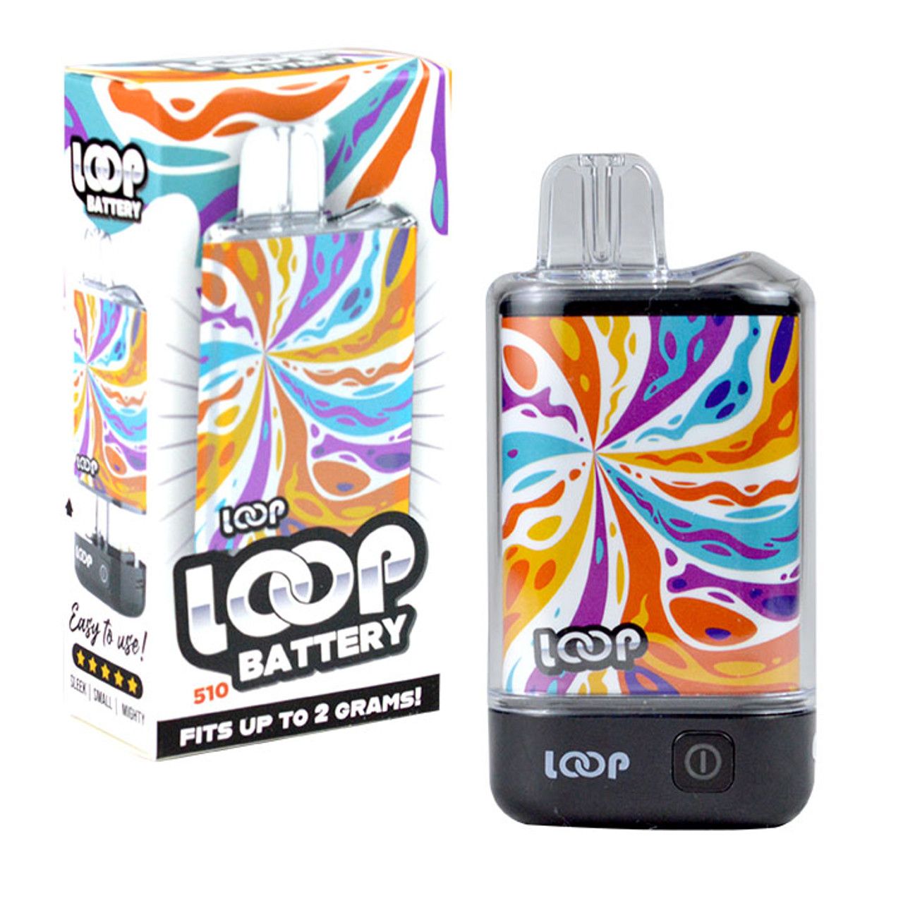 LOOP 510 Battery, Color: tie dye