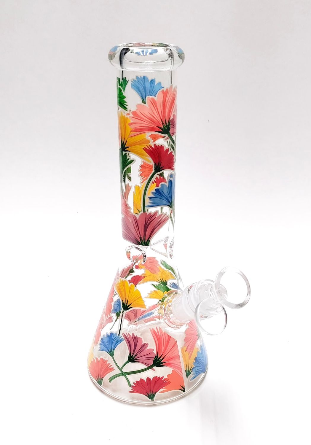 Glow in the Dark Flowers 10&quot; beaker WP