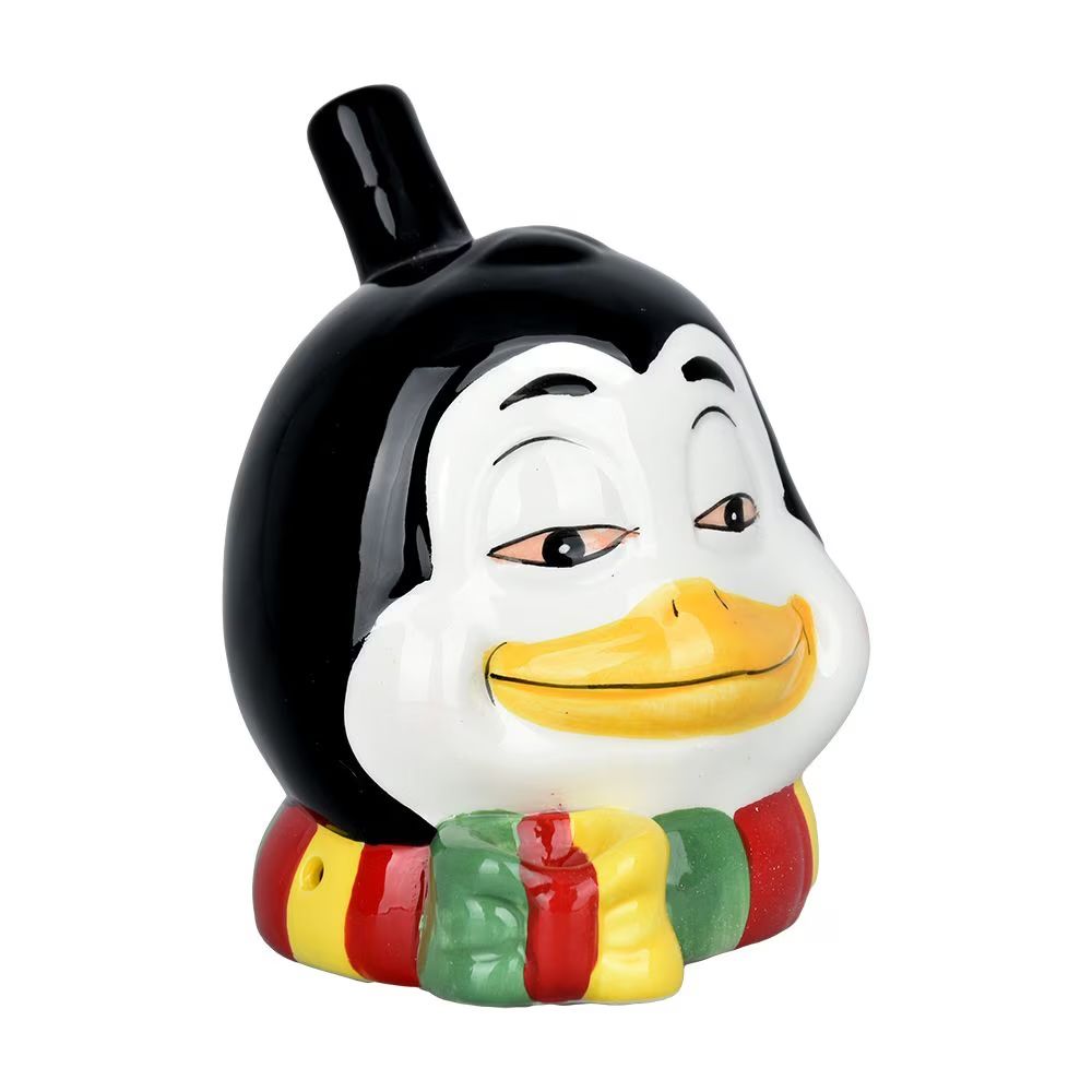 Stoned Penguin 4.75&quot; Ceramic Pipe