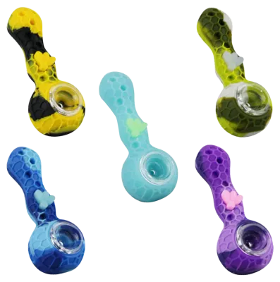 Silicone Spoon w. tool and storage