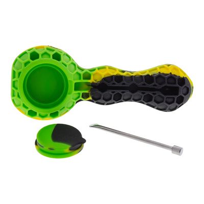 Silicone Spoon w. tool and storage