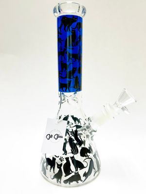 Black Cat Beaker 10&quot; WP