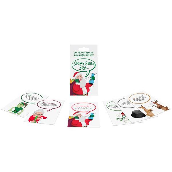 Stoned Santa Says... card game