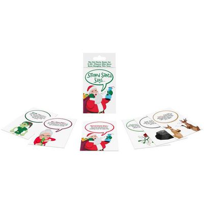 Stoned Santa Says... card game