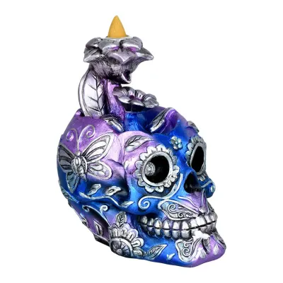 Electro Sugar Skull backflow burner