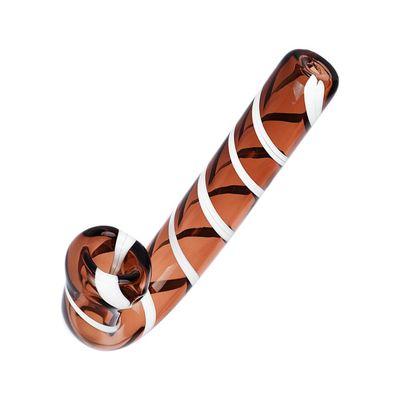 Candy Cane 4.5&quot; Glass HP