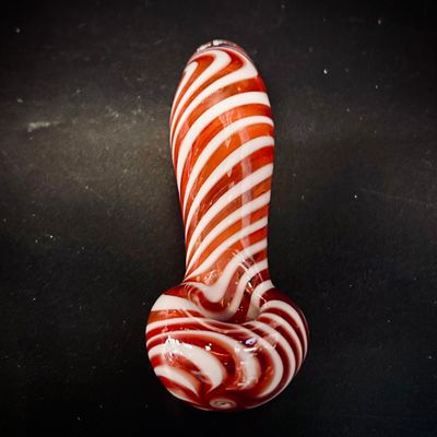 MI - 4" Candy Cane Striped HP
