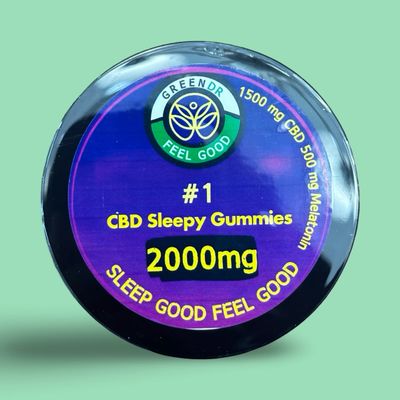 Green Dr. CBD Night Gummies