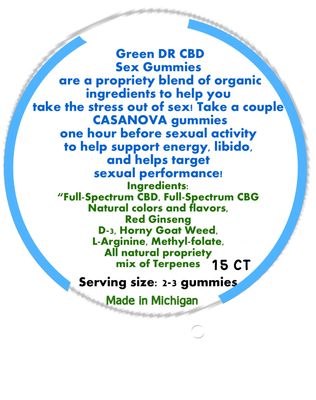 Casanova CBD Gummies