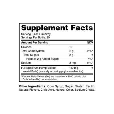 CBD FS gummies - 3000mg