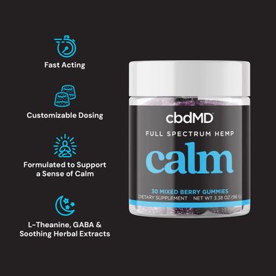 CBD FS Calm gummies - 3000mg