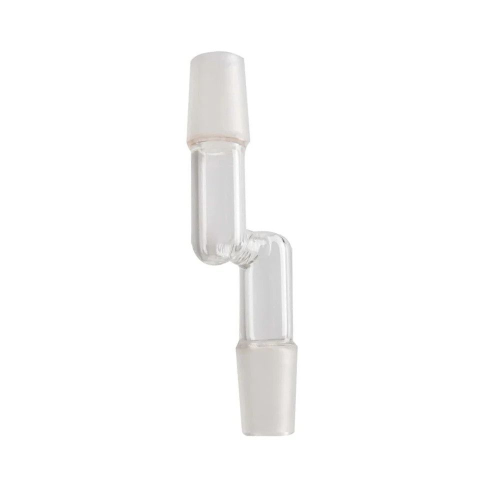 Adapter - bent 10mm male / 10mm male
