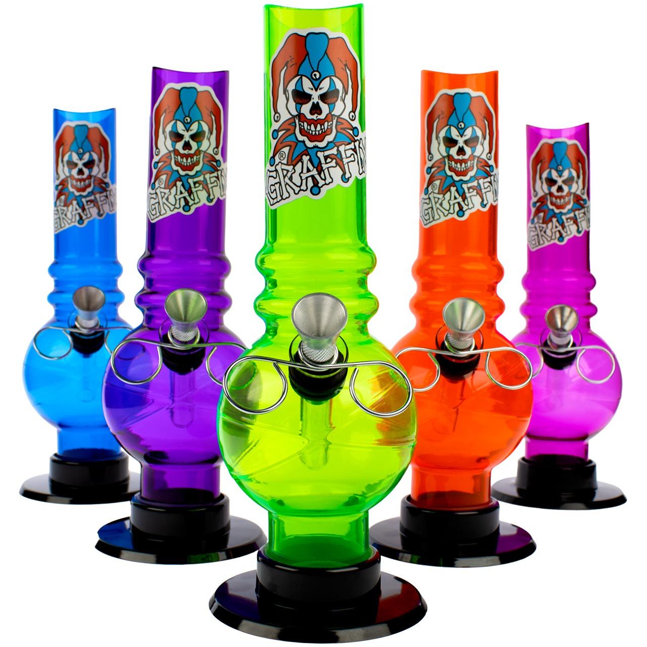 Graffix Acrylic Bubble 10&quot; - asst. colors