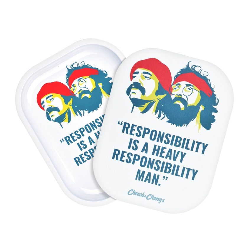 Rolling Tray w/ lid - small - C&amp;C Responsibility