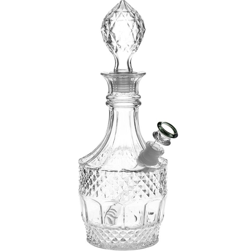 Vintage Crystal Decanter 8.5&quot; WP
