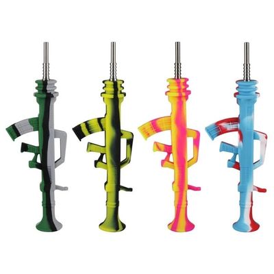 AK47 silicone 9.5&quot; dab straw