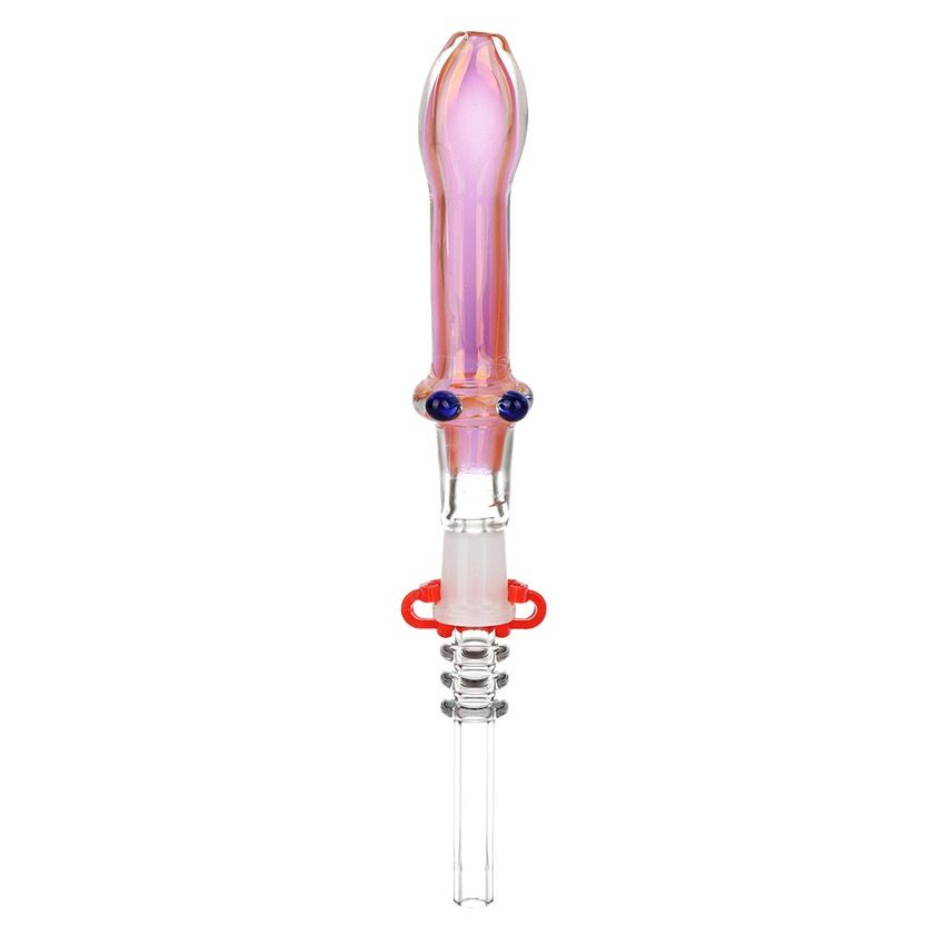 Fumed Glass 6&quot; Dab Straw