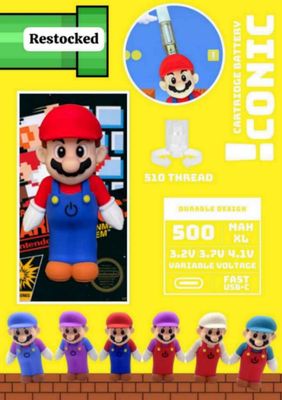 Iconic 510 Novelty Batteries