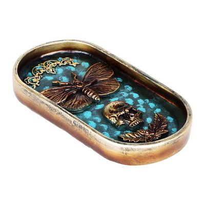 Incense burner - Death Moth &amp; Skull
