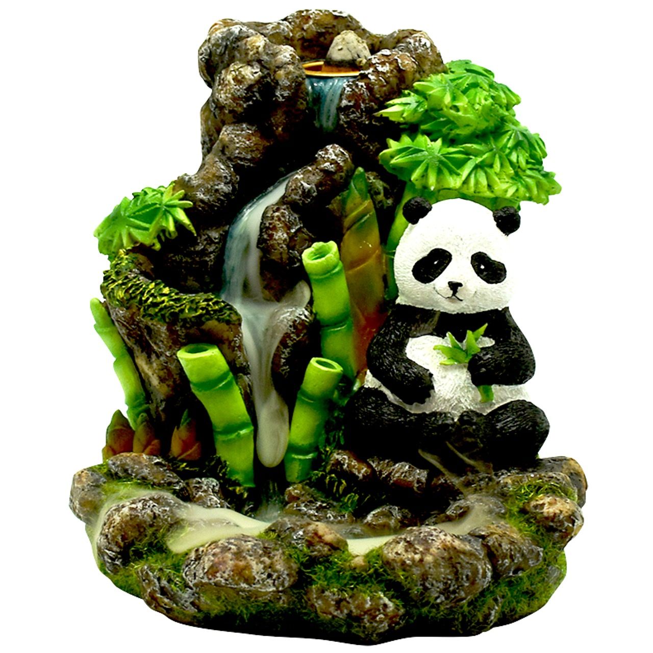 Incense burner - backflow - panda