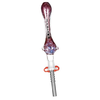 Candy Frit Twist 7.5&quot; dab straw