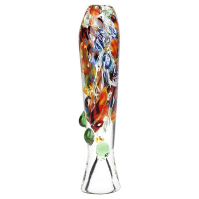 Splatter Party Frit Glass Chillum