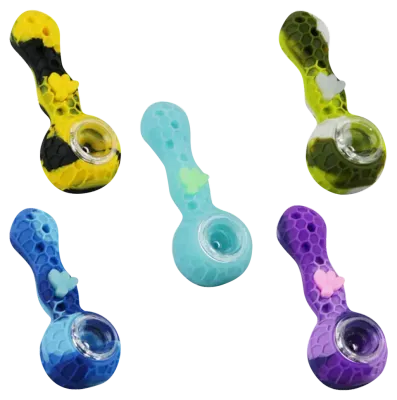 Silicone Spoon w. tool and storage