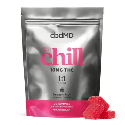 Max Chill 1:1 THC/CBD gummies