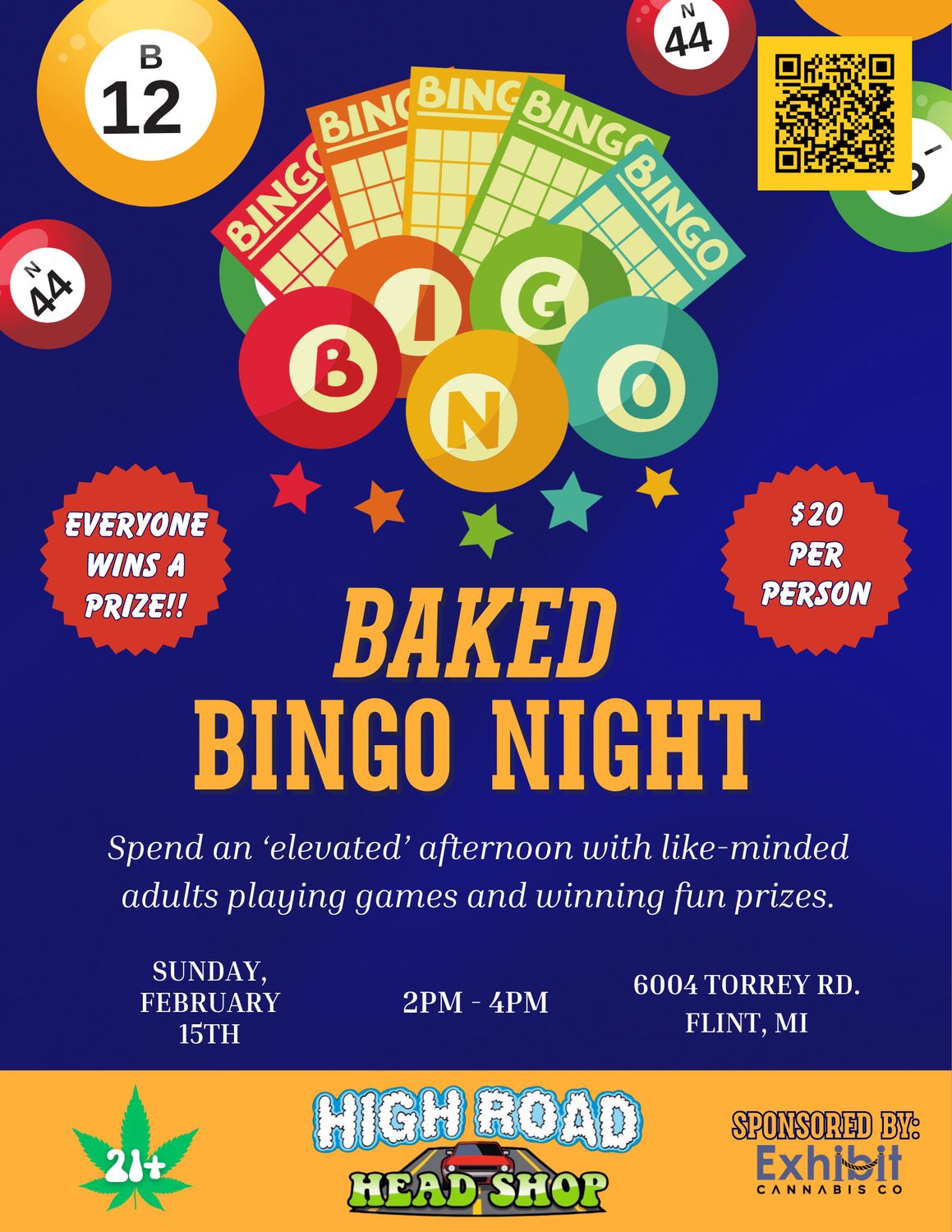"Baked" Bingo Night