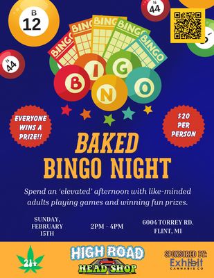 "Baked" Bingo Night