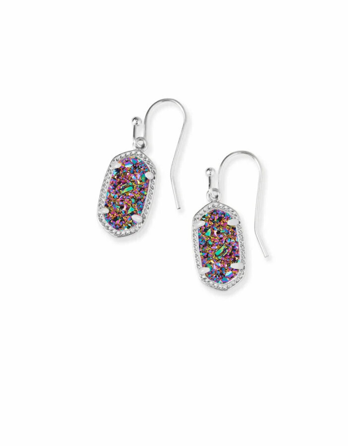 LEE EARRING RHOD MULTI DRUSY