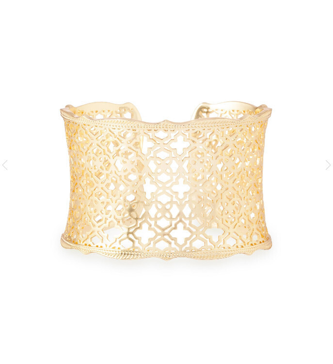 Candice Bracelet Gold Filigree Metal