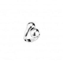 Silver Balls Ring Size Large