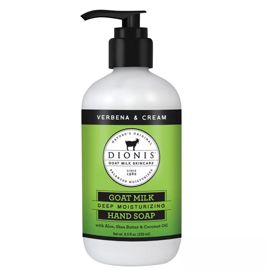 Goat Milk Hand Soap, Color: Verbena &amp; Cream