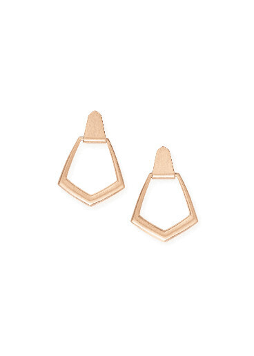 Paxton Earring Rose Gold Metal