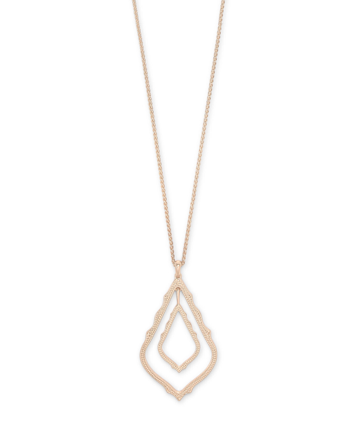 Simon Necklace Rose Gold Metal