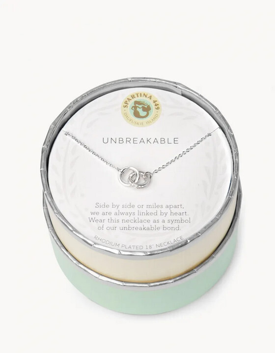 Sea La Vie Necklace Unbreakable/Double Rings SIL