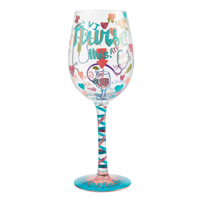 Wine Glass Nurse This