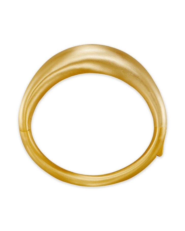 Kaia Vintage Gold Bangle Bracelet