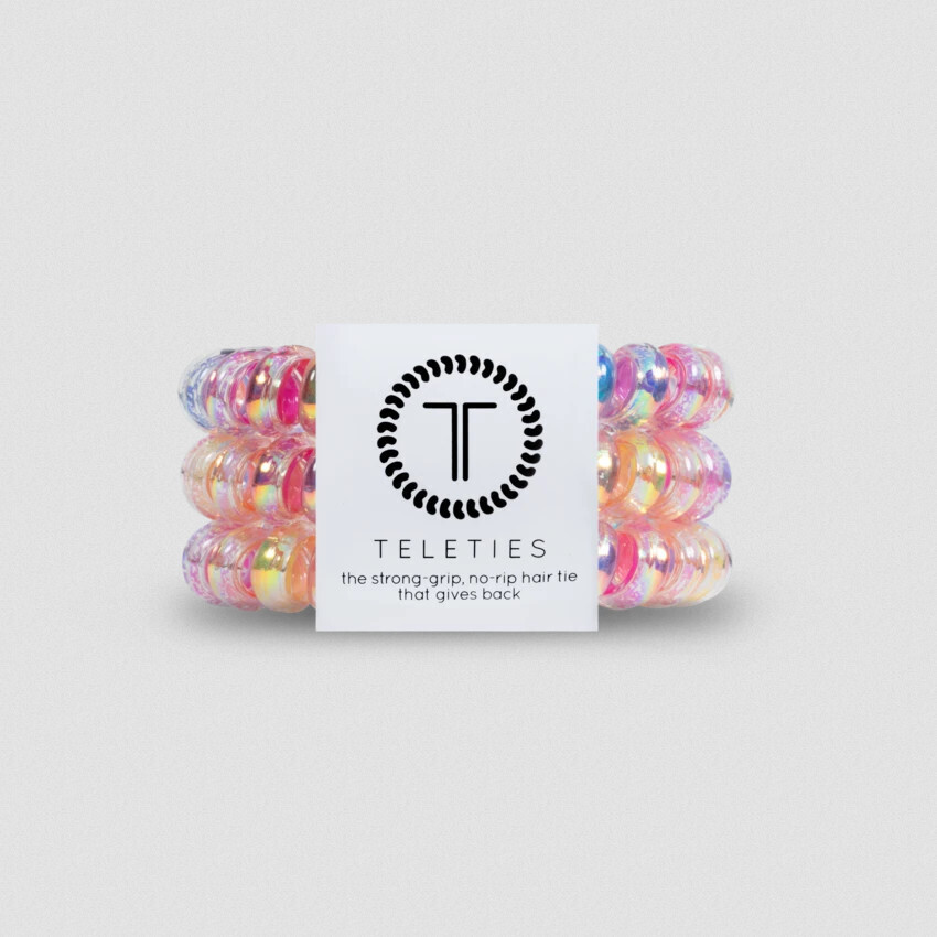 3 Pack Hair Ties Large Eat Glitter for Breakfast