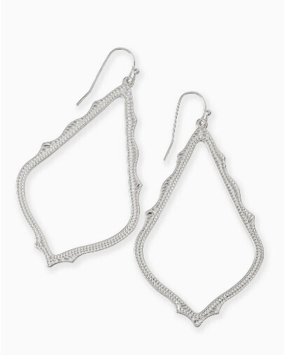 Sophee Drop Earrings In Silver