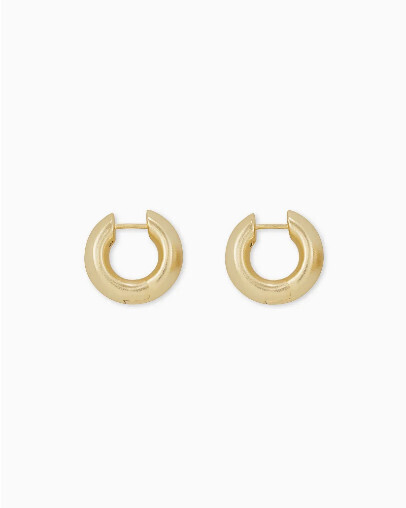 Mikki Hoop Gold Metal Earring