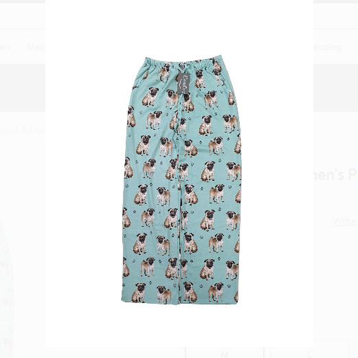 Pajama Bottoms Pug 