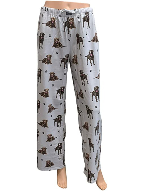 Pajama Bottoms Chocolate Labrador 
