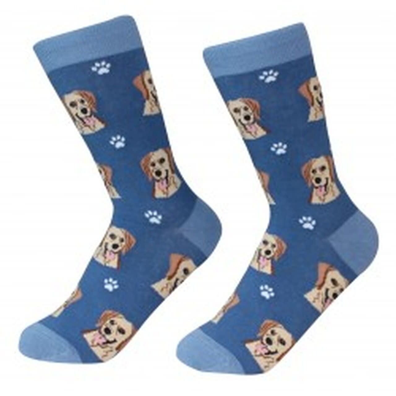 Pet Lover Unisex Socks Labrador Retriever Yellow