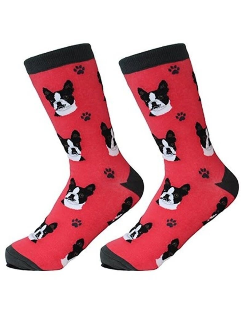 Pet Lover Unisex Socks Boston Terrier