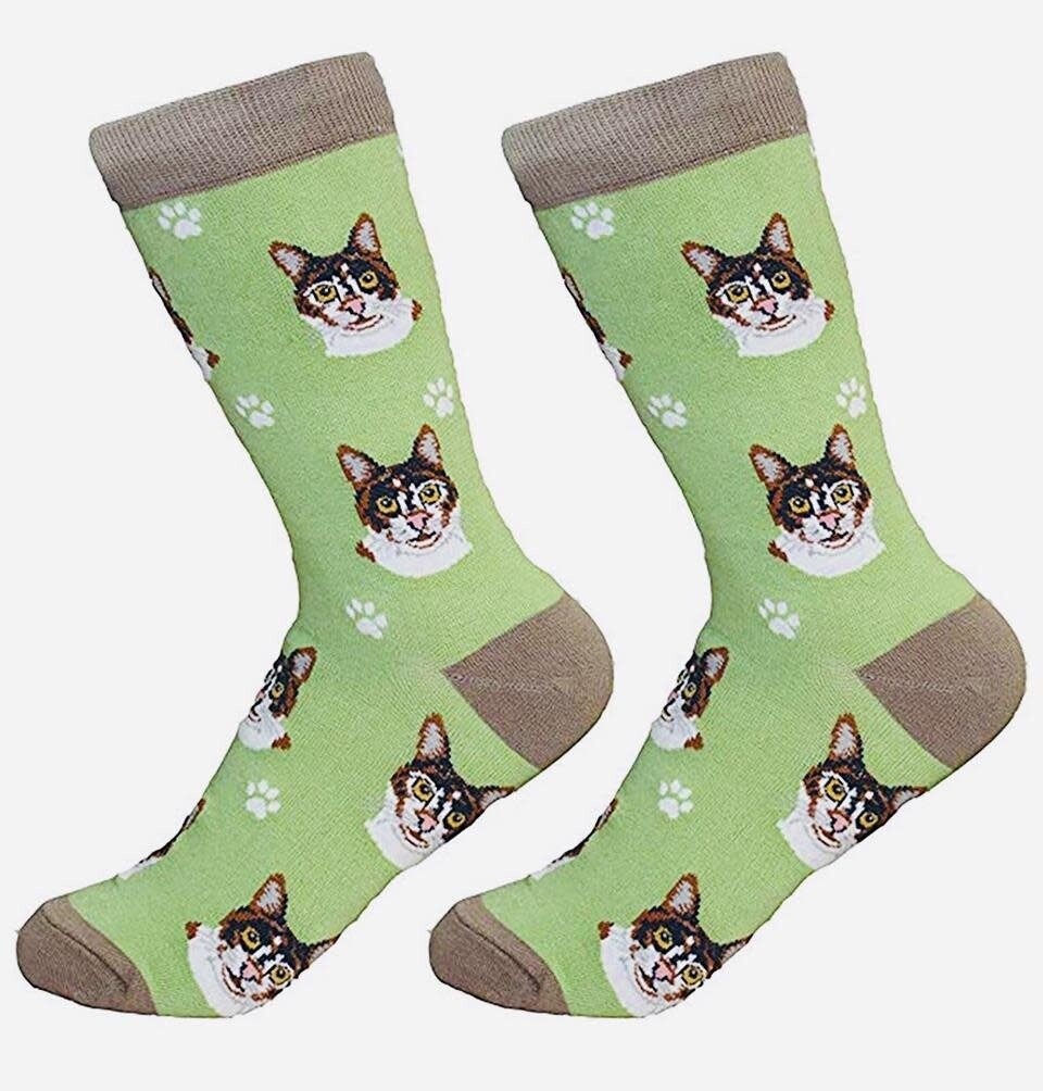 Pet Lover Unisex Socks Calico Cat