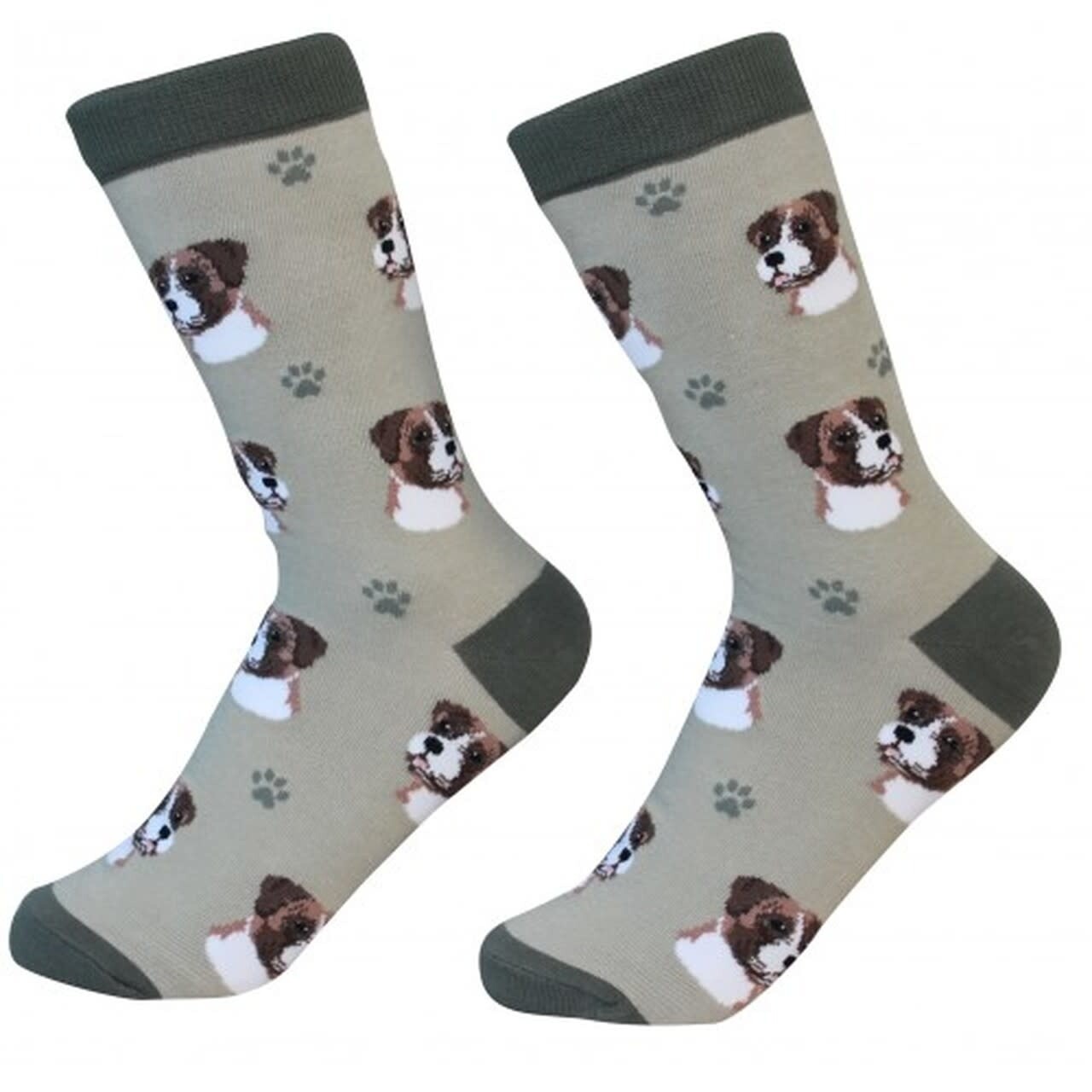 Pet Lover Unisex Socks Boxer Uncropped