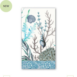 Ocean Tide Hostess Napkin
